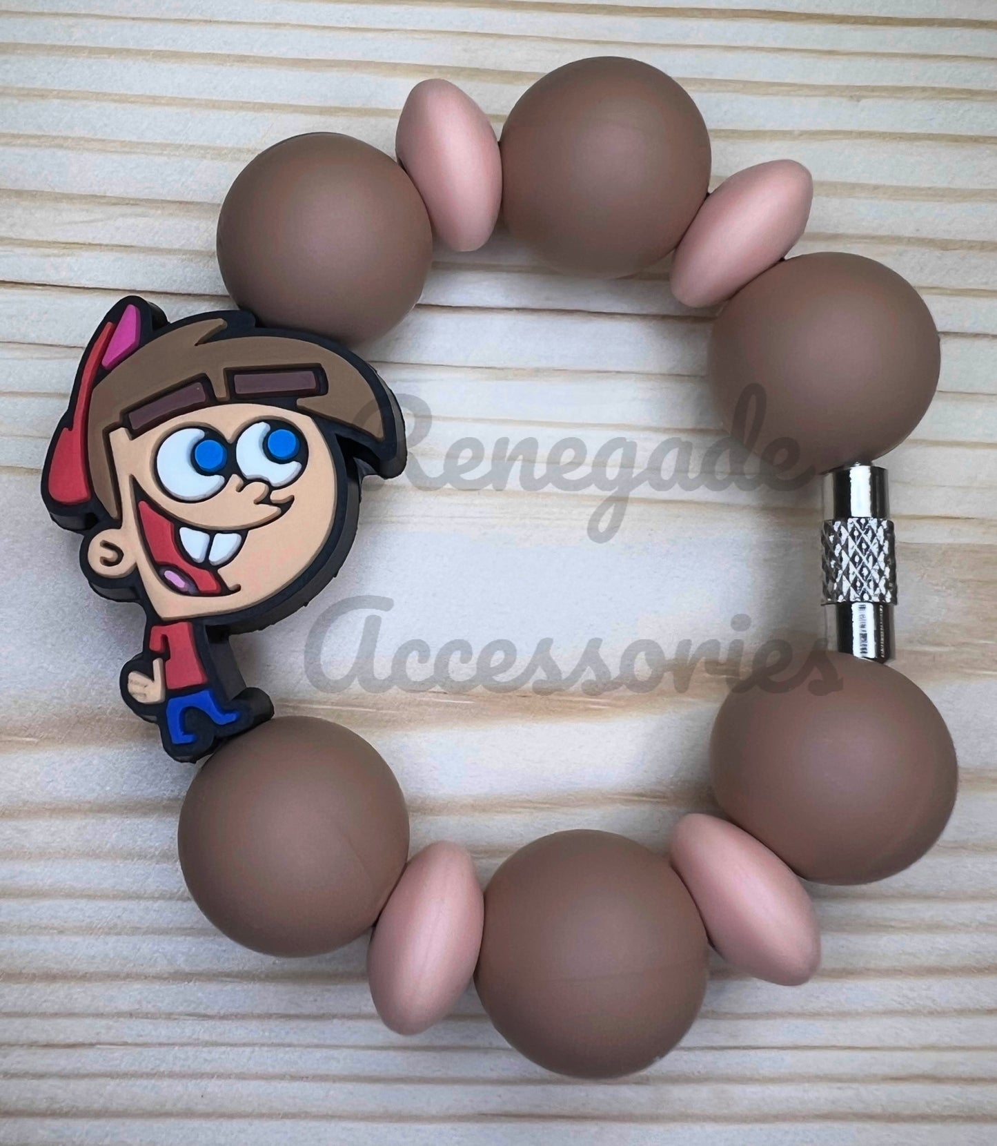 Silicone Charm - Timmy Character