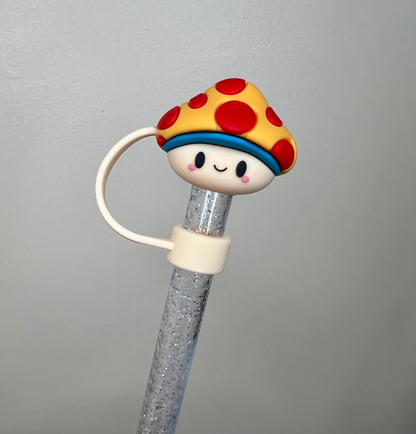 Straw Topper 3D - Mushroom