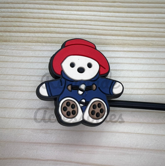 Straw Topper - Bear Character