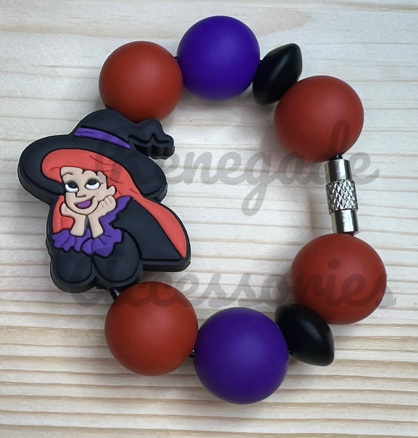 Silicone Charm - Mermaid Princess Halloween