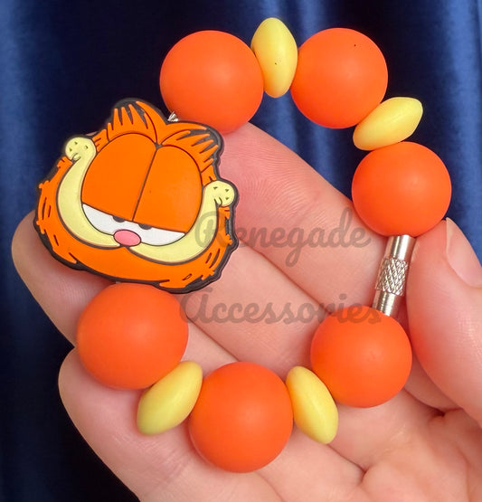 Silicone Charm - Cat Character