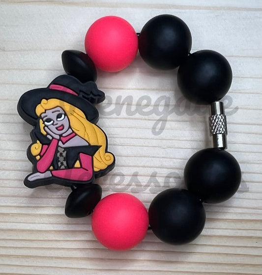 Silicone Charm - Sleeping Princess Halloween