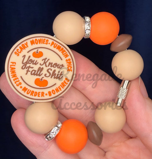 Silicone Charm - Fall Sh*t