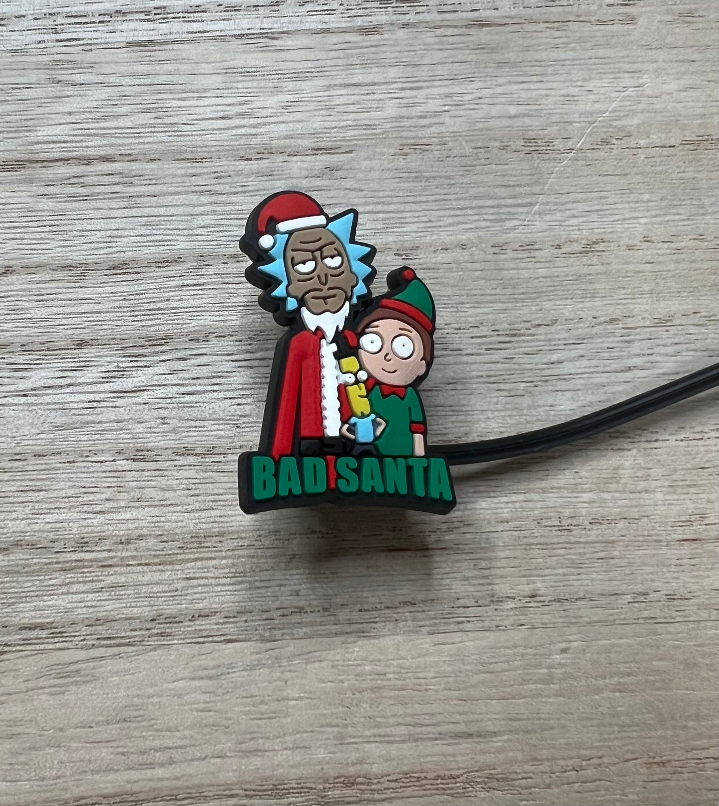 Straw Topper - Bad Santa - Characters R&M