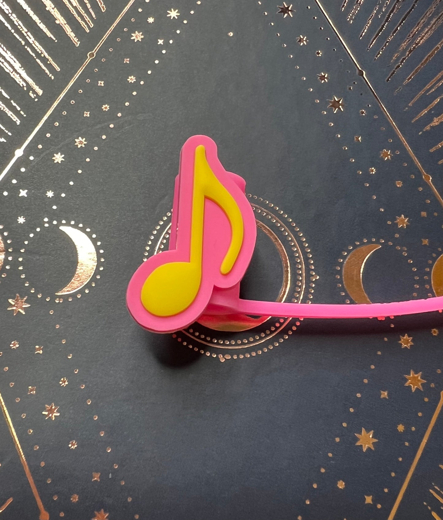 8MM Straw Topper - Music Note - Artist