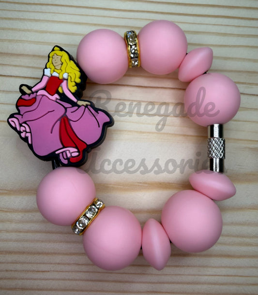 Silicone Charm - Sleeping Princess