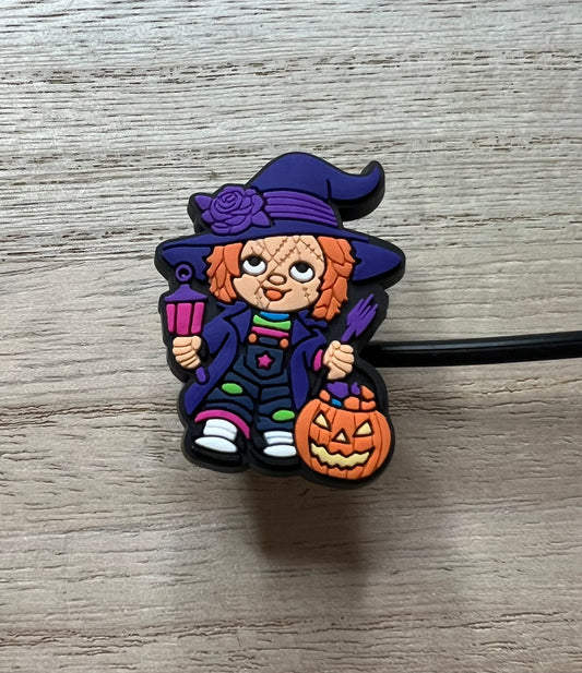 Straw Topper - Trick Or Treat Chucky - Character