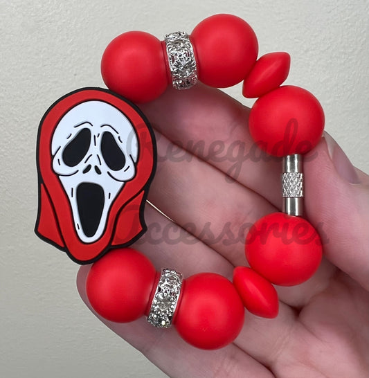 Silicone Charm - Ghostface