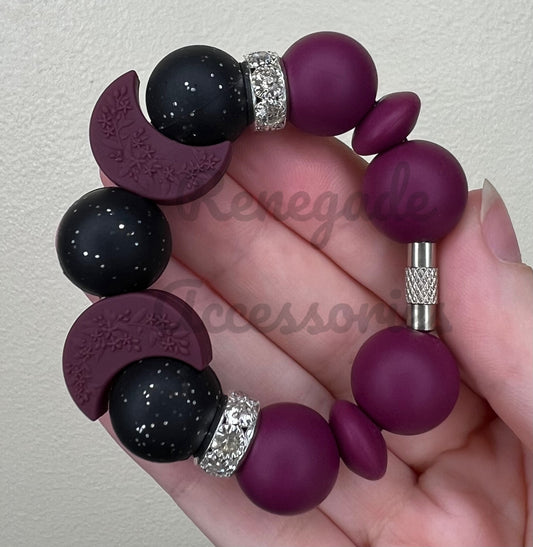 Silicone Charm - Moon Phases - Ember ✨PREORDER-Read Description✨