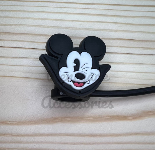 Straw Topper - Mouse Ears Vampire