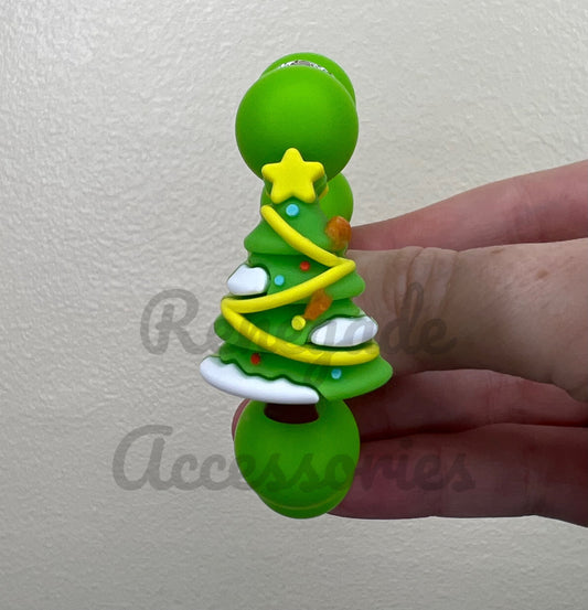 Silicone Charm - Christmas Tree