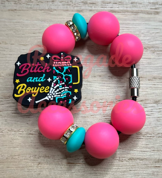 Silicone Charm - B***h And Boujee
