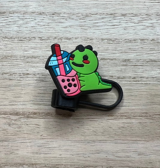 Straw Topper - Boba Dinosaur - Food