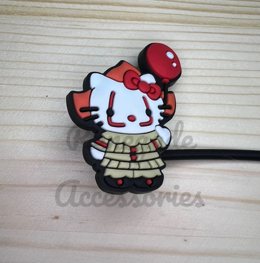 Straw Topper - HK Penny Clown