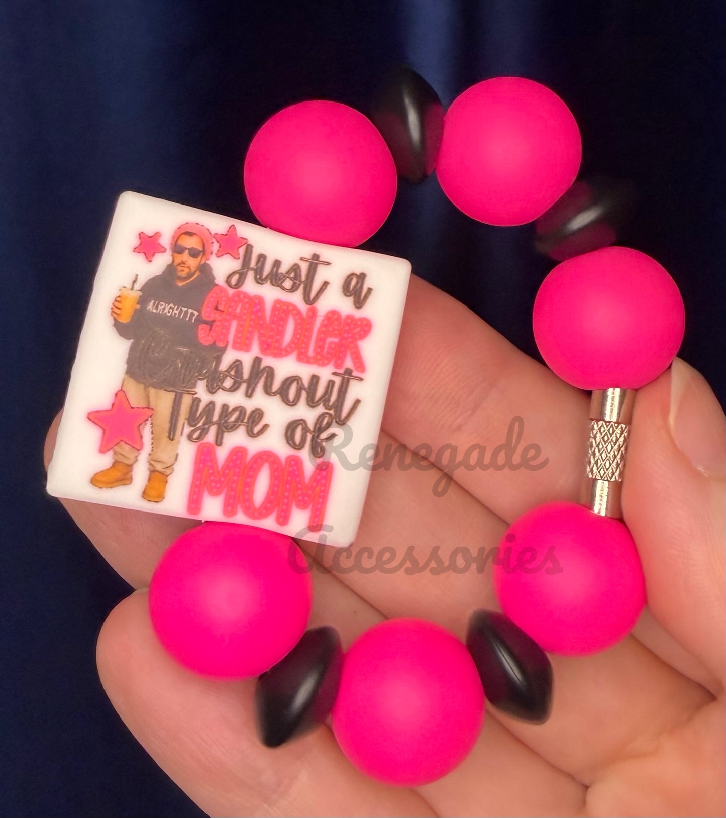 Silicone Charm - Sandler Mom