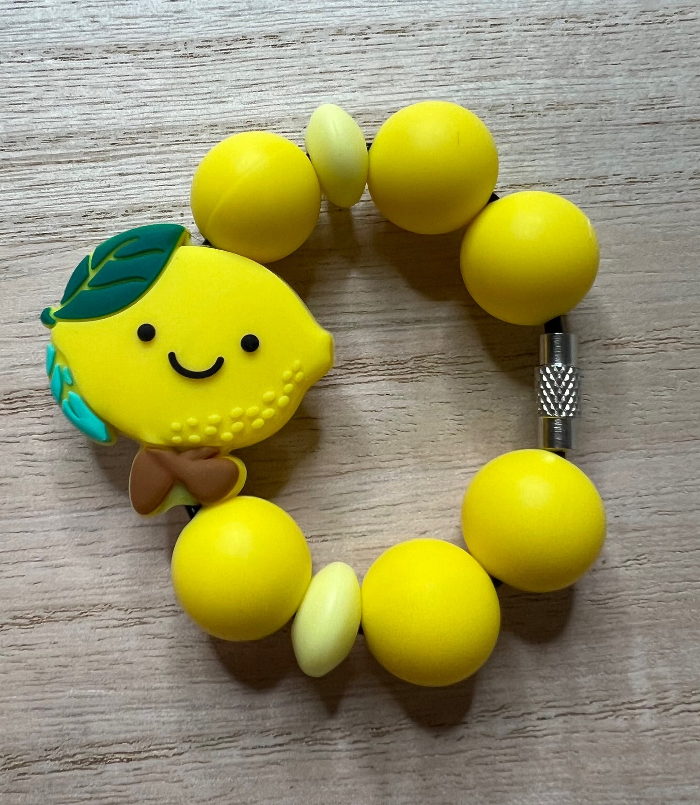 Silicone Charm - Lemon - Food