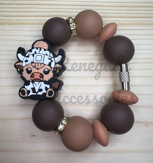 Silicone Charm - Cow