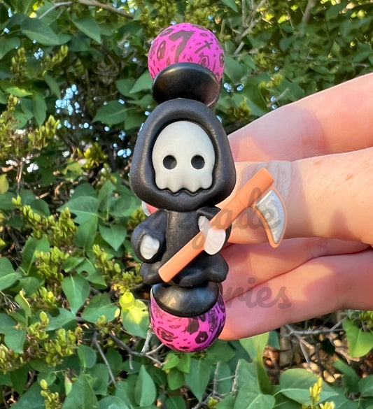 Silicone Charm - Grim Reaper