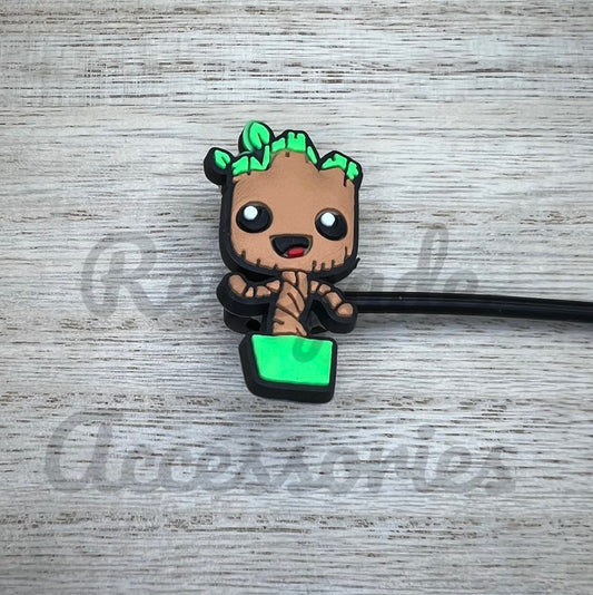 Straw Topper - Baby Tree Character