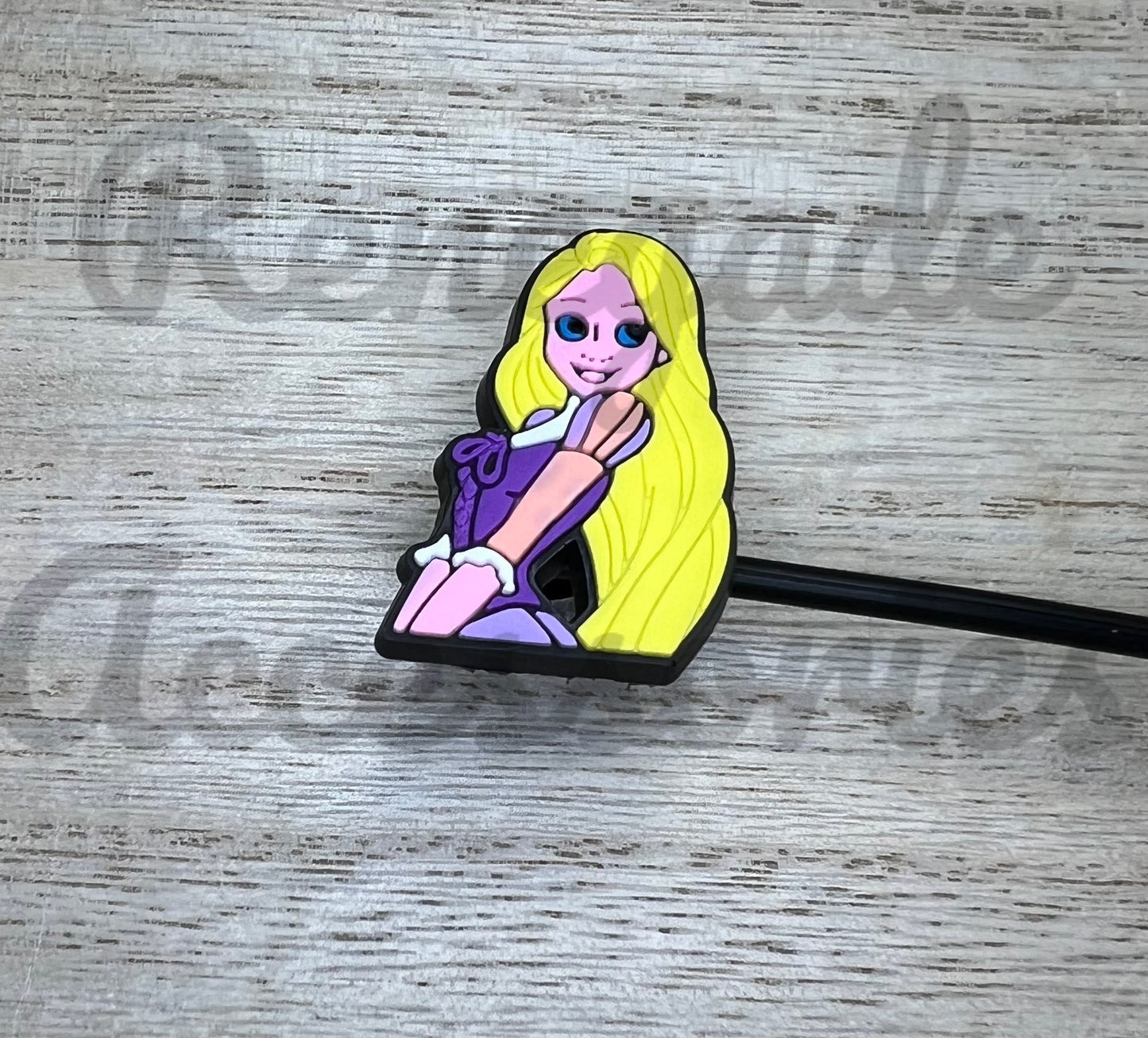 Straw Topper - Long Hair Princess
