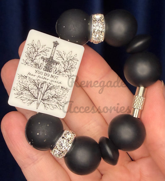 Silicone Charm - You Do Not Yield ACOTAR