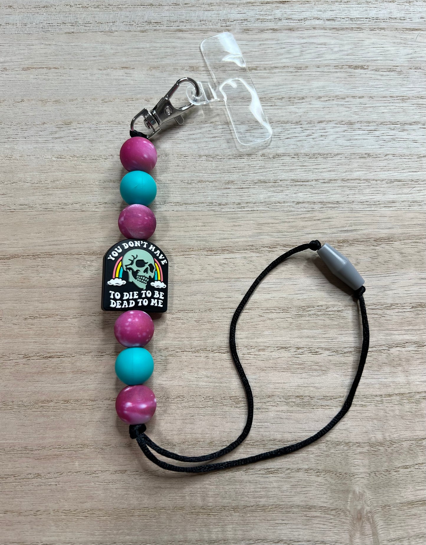 Phone Charm / Lanyard - Dead To Me