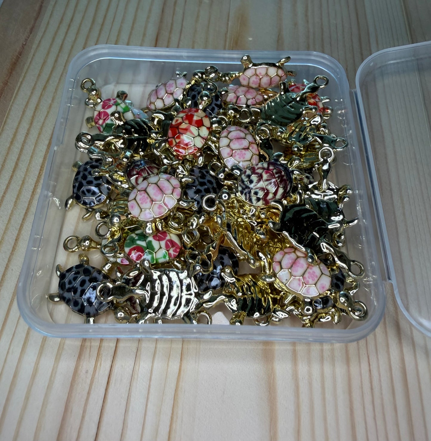 Turtle Metal Charms Lot (All Pictured Included!)