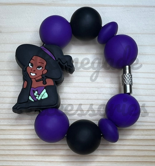 Silicone Charm - Frog Princess Halloween