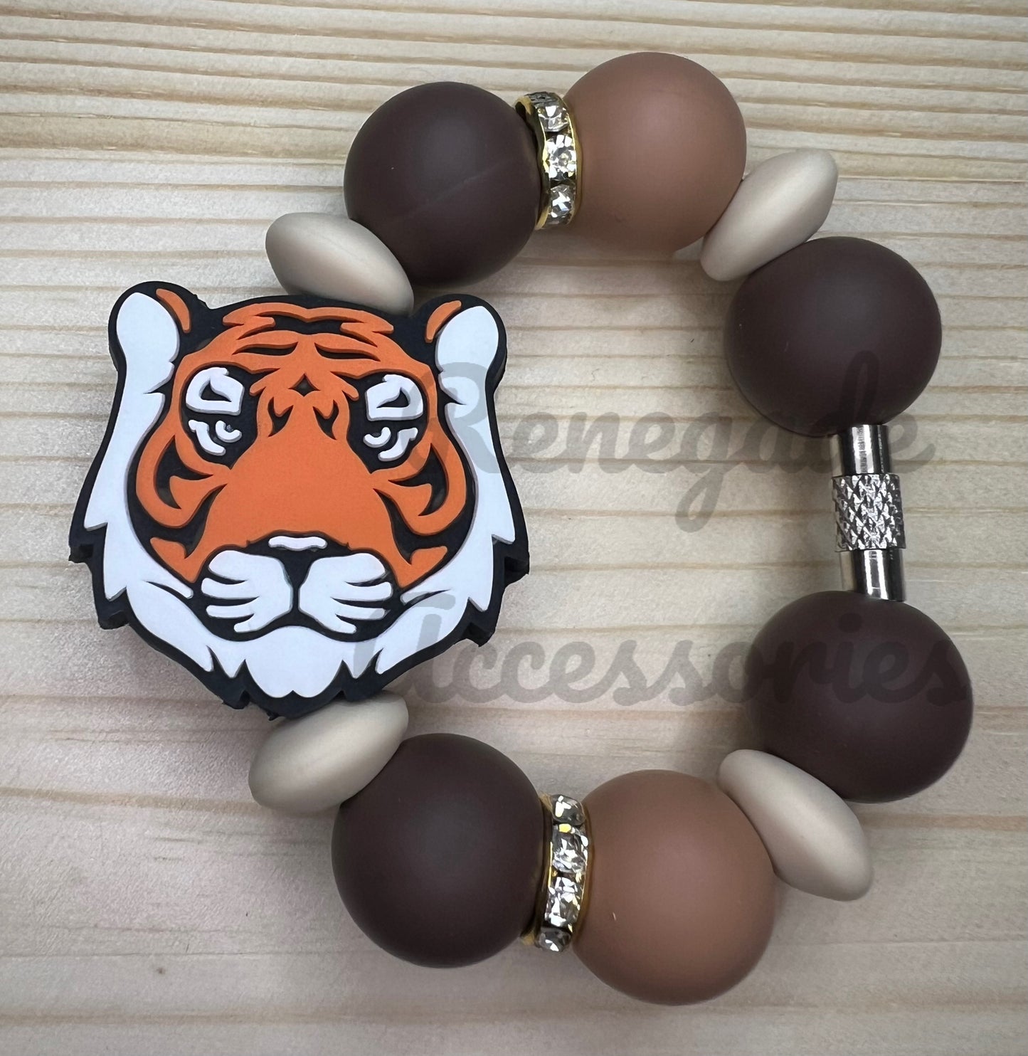 Silicone Charm - Tiger