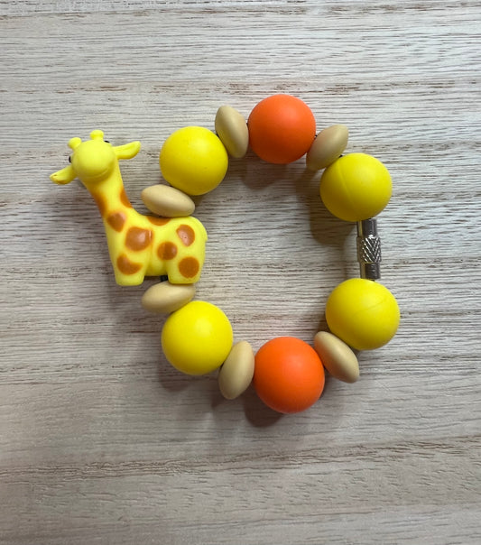 Silicone Charm - Giraffe