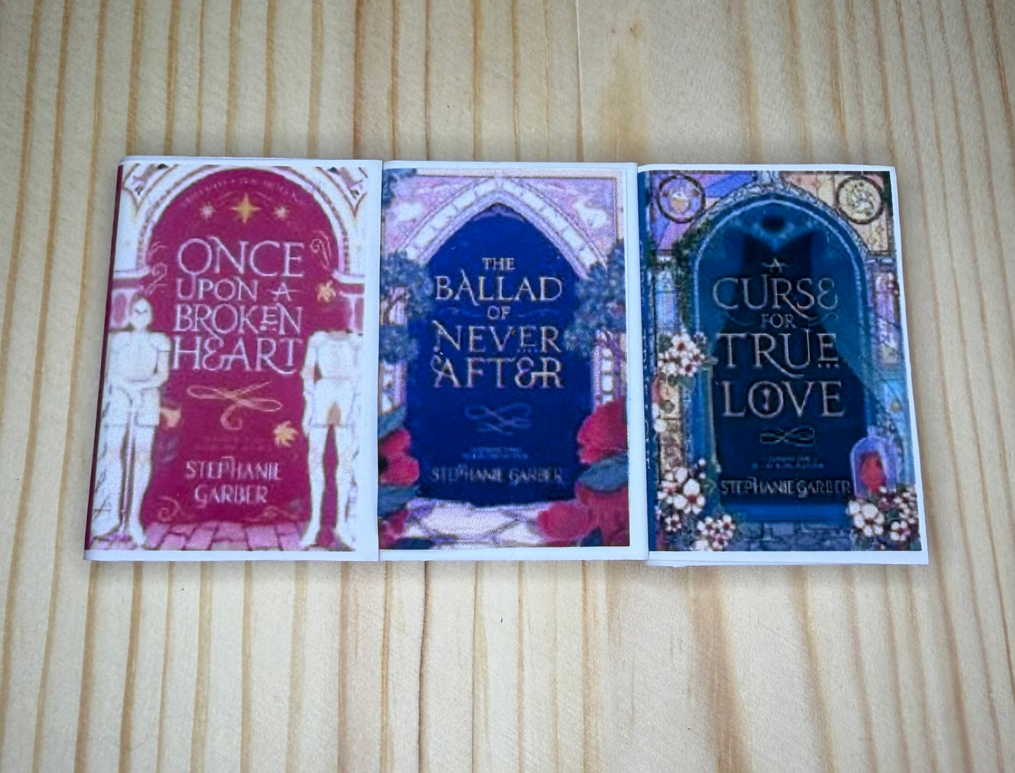 3D Printed Book Bundle - Once Upon A Broken Heart Set Of 3
