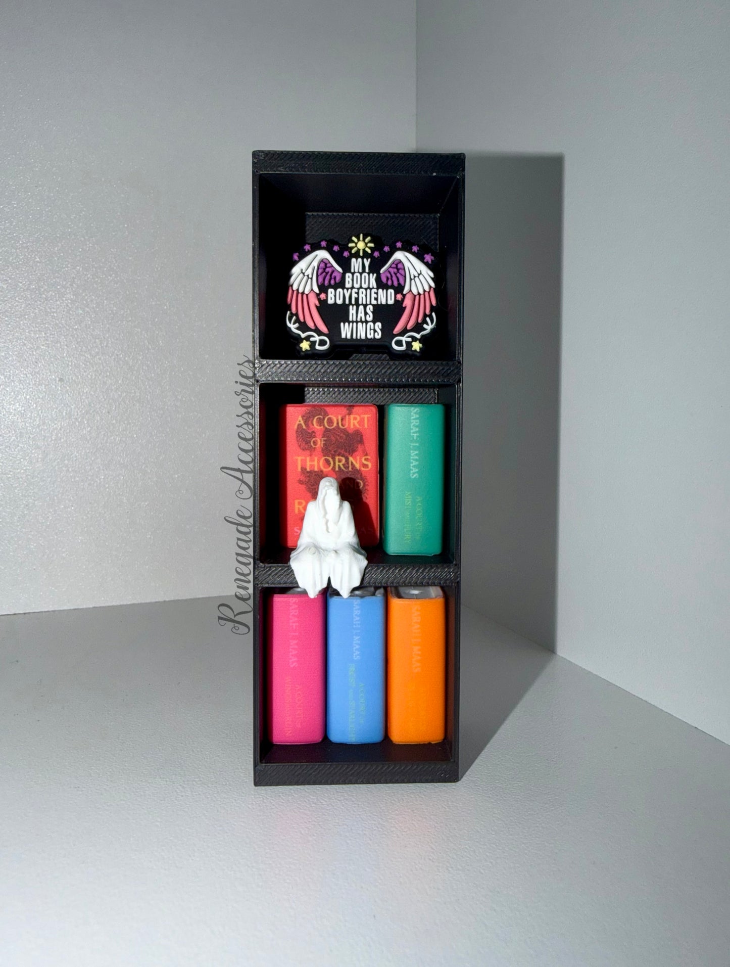 Mini Bookshelf - Predesigned! ACOTAR (Includes Everything Pictured)