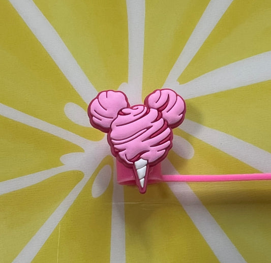 Straw Topper - Mouse Ears Cotton Candy - Food