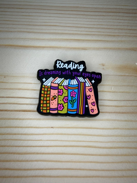 Focal Bead - Reading Is Dreaming With Your Eyes Open - Books