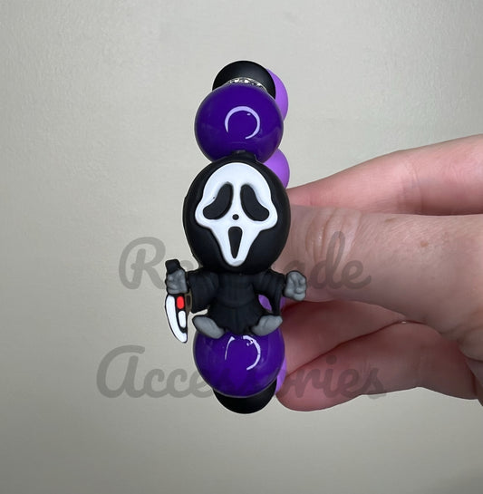 Silicone Charm - Ghostface