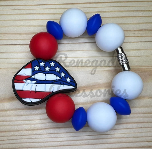 Silicone Charm - Lips