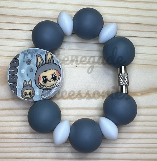 Silicone Charm - Bubu Grey