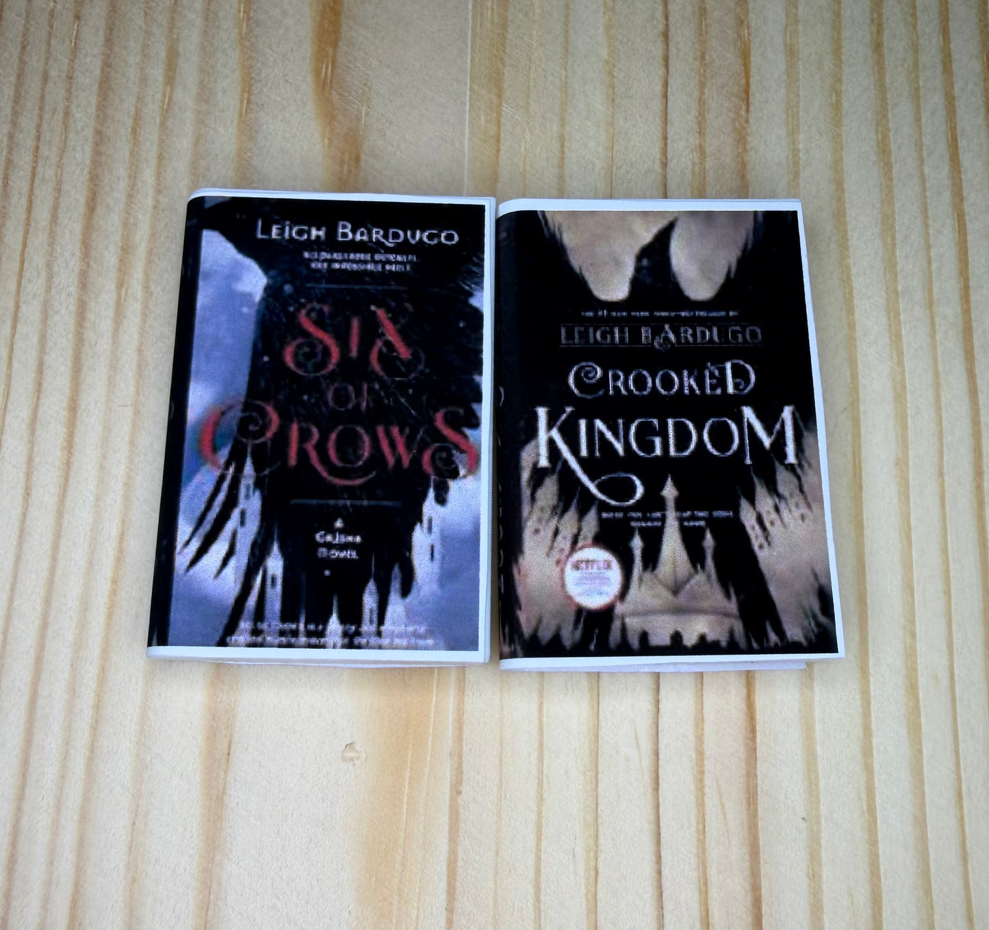 3D Printed Book Bundle - Six Of Crows Set Of 2