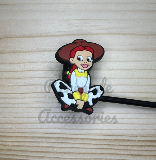 Straw Topper - Toy Character Jessie