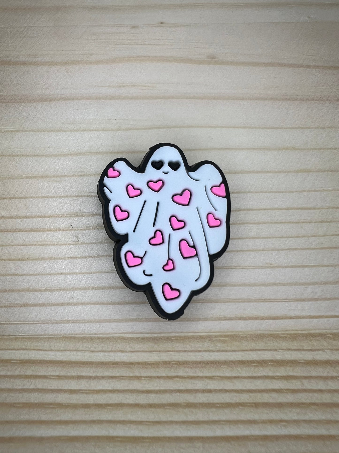 Focal Bead - Heart Ghost