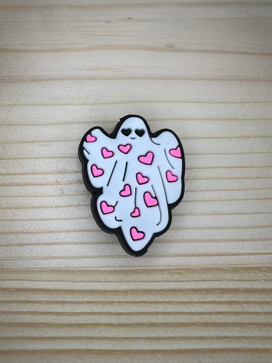 Focal Bead - Heart Ghost