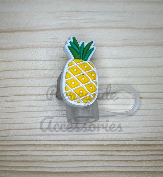Straw Topper - Pineapple