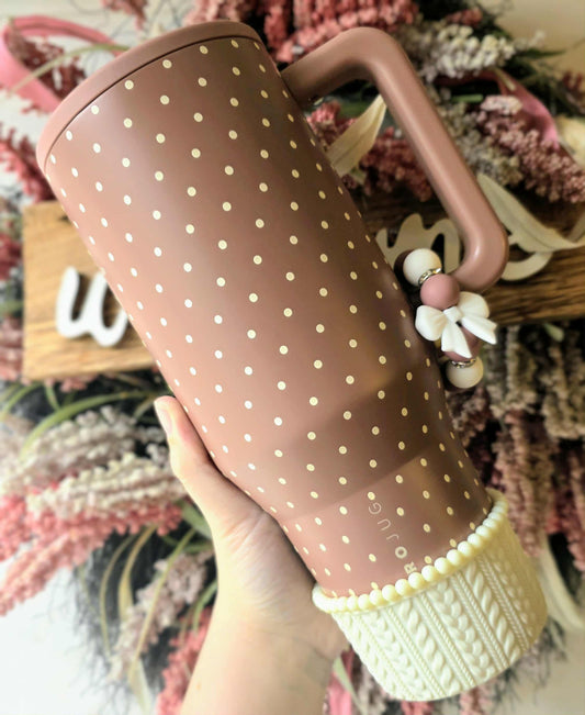 Bracelet Stack - Cream - Dottie