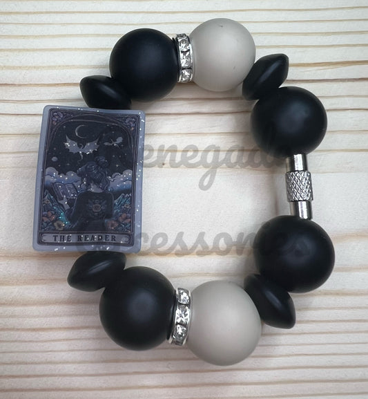 Silicone Charm - The Reader Tarot - Books