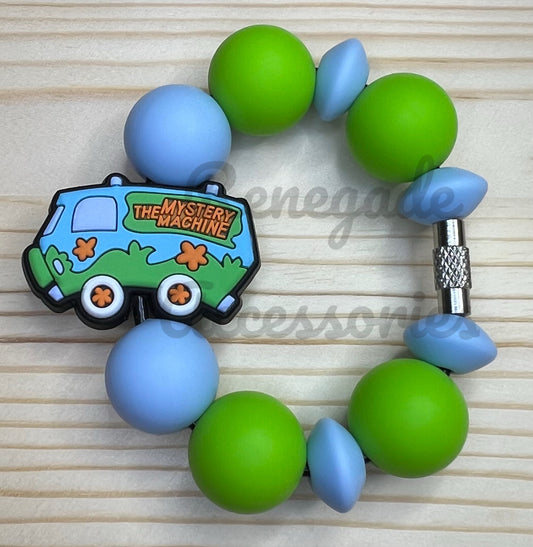 Silicone Charm - SD Dog Van