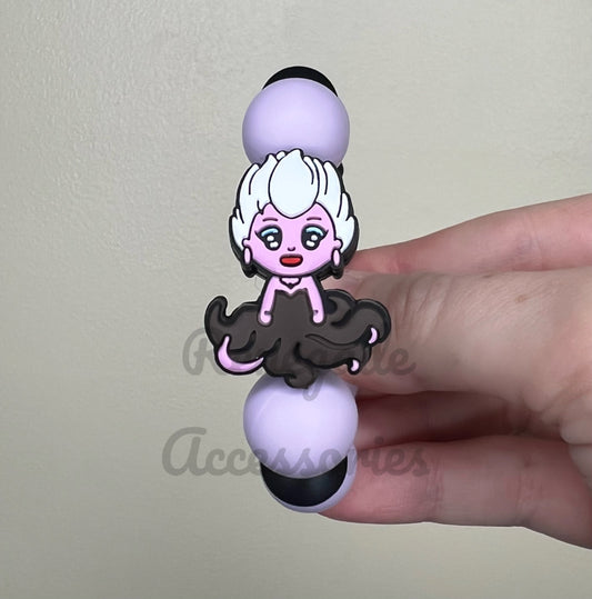 Silicone Charm - Villain - Mermaid Princess