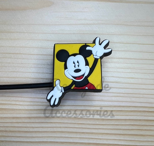 Straw Topper - Mouse Ears Boy