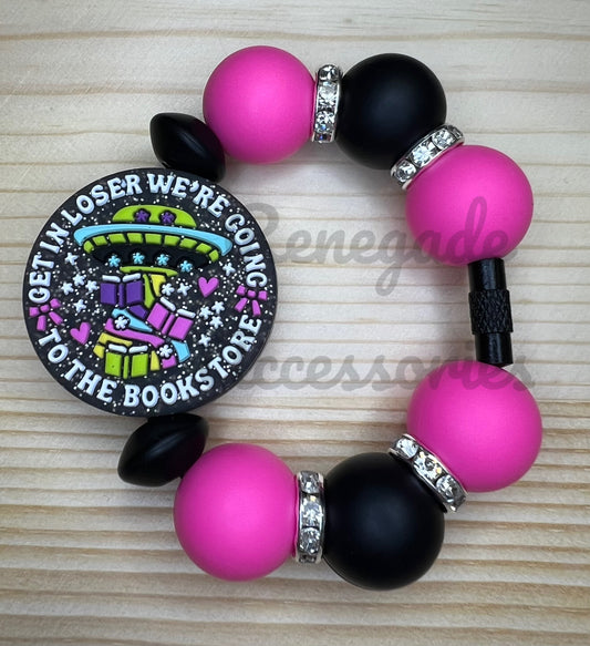 Silicone Charm - Get In Loser We’re Going To The Bookstore