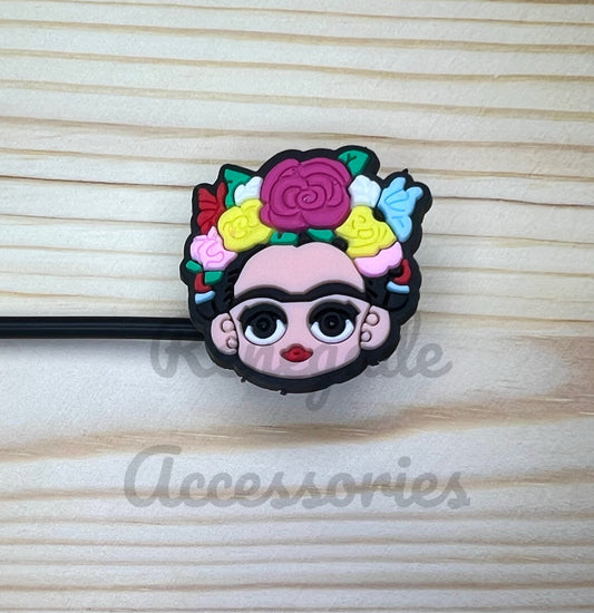Straw Topper - Frida