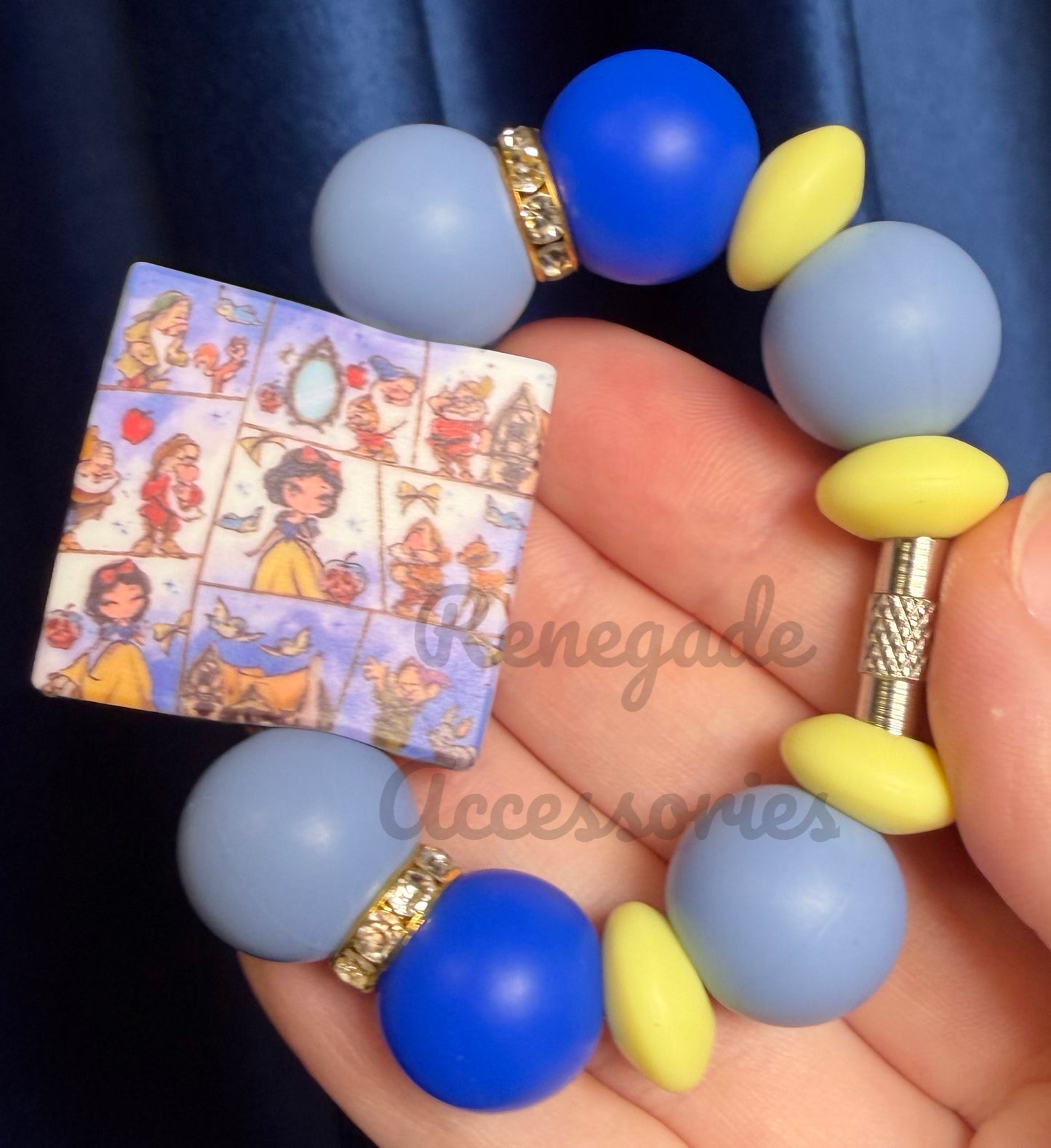 Silicone Charm - Snow Princess